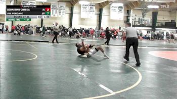 141 lbs Round Of 32 - Sebastian Ortega, Princeton vs Joe Fongaro, App State