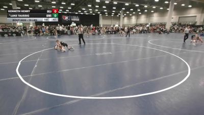 70 lbs 3rd Place Match - Kenneth Henry, Oklahoma vs Luke Taussig, Greater Heights Wrestling Club