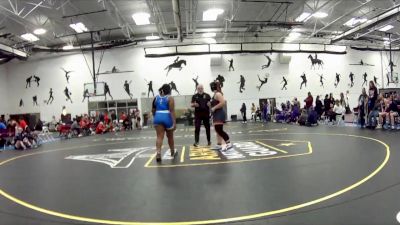 207 lbs Round 3 (16 Team) - Nikkiah Smith, Hiram vs Faith Allen, Lindsey Wilson College