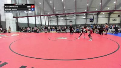 U16 FK - 106 lbs Cons. Semis - Ivan Caballero, NWWC vs Archer Hicks, Pioneer Grappling Academy