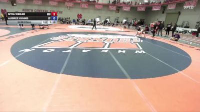 124 B Semifinal - Myia Weiler, Southern Oregon University vs Aubree Kuhns, Indiana Tech