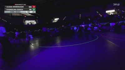 45 lbs Cons. Semis - Liliana Mondragon, Ravage vs Evangelina Garcia, Stallions Wrestling Club