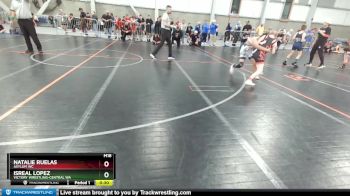 104-114 lbs Round 3 - Isreal Lopez, Victory Wrestling-Central WA vs Natalie Ruelas, Asylum WC