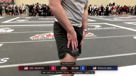 Joel Valentin vs Bradley Mier 2025 ADCC Orlando Open/Youth Trials