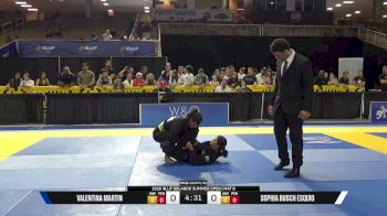 Valentina Martin vs Sophia Busch Esquio 2026 IBJJF Orlando Summer Open