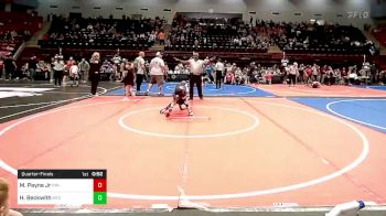 67 lbs Quarterfinal - Manny Payne Jr, Pin-King All Stars vs Hayden Beckwith, Miami Takedown Club