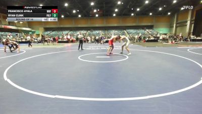 174 lbs Round Of 16 - Francisco Ayala, Western Wyoming vs Ryan Clink, Cal Poly