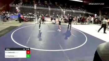 82 lbs Final - Caleb Lawrence, Rawtown Elite vs Byron Percy, Bear Cave