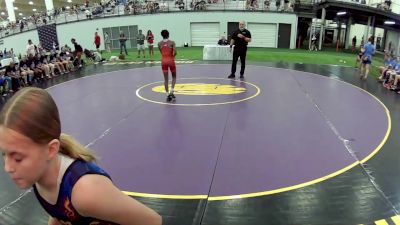 90 lbs Mckenzie Huling, Oklahoma vs Makenna McMahon, Georgia