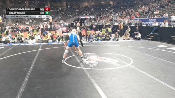 1st Place Match - Grady Welke, O`Neill vs Cole Vorderstrasse, Thayer Central