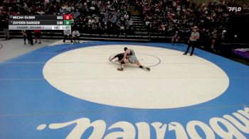 5A 165 lbs Champ. Round 1 - Micah Olsen, Northridge vs Zayden Darger, Salem Hills