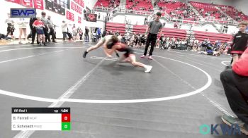 80 lbs Rr Rnd 1 - Beau Ferrell, Weatherford Youth Wrestling vs Carter Schmedt, Prodigy NDT