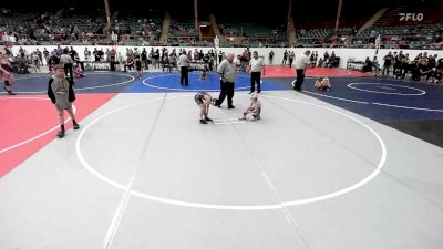 54 lbs Consi Of 8 #2 - Jackson Easley, Division Bell Wrestling vs Thatcher Lindsey, NM COMBAT Wr Ac