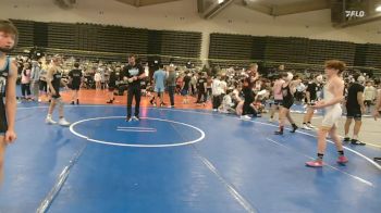 97 lbs Rr Rnd 8 - Logan Russell, CTWHALE Beluga - MSE vs Preston Silva, Ruthless Blue - MSE