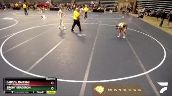 121 Championship Bracket Champ. Round 2 - Brody Bergeron, STMA vs Carson Rahman, Plainview Elgin Millville