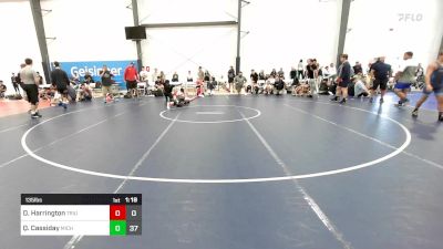 135 lbs Semifinal - Duncan Harrington, Triumph Maize vs Quinten Cassiday, Michigan Premeir Gold