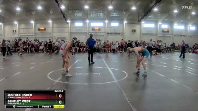 113 lbs Round 3 (4 Team) - Bentley West, Phoenix WC 1 vs Justuce Fisher, Youngstown Elite