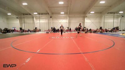 235 lbs Semifinal - Ameila Long, Ponca City LadyCat Wrestling vs Adeline Madison, Stillwater Lady Pioneers JH