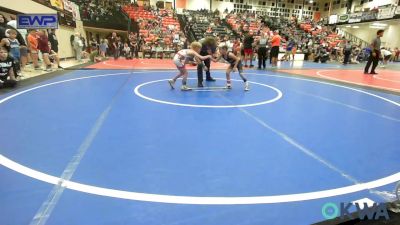 58 lbs Consi Of 4 - Bryker Smith, Salina Wrestling Club vs Nicholas Evans, HURRICANE WRESTLING ACADEMY