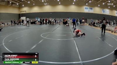 44 lbs Round 1 (10 Team) - Jacob Street, Capital City WC vs Thor Skidmore, Brawler Elite