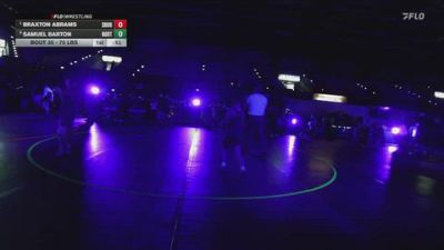 70 lbs Quarters - Ruger Ovard, Evanston Elite vs Kolt Luster, Athlos Wrestling
