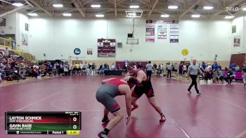 285 lbs 3rd Place Match - Gavin Bage, Frostburg State vs Layton Schmick, East Stroudsburg