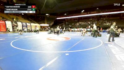 175 Class 4 lbs Cons. Round 2 - Dayton Moison, Ozark vs Sage Wilson, Staley