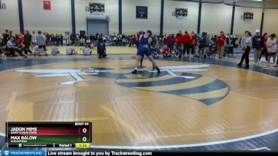 285 lbs Semifinal - Jadon Mims, Saint Cloud State vs Max Balow, Augustana