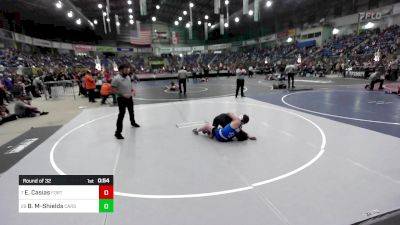 115 lbs Round Of 32 - Elijah Casias, Fort Lupton vs Braeden McCarter-Shields, Carson Middle School