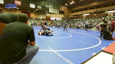 90 lbs Rr Rnd 1 - Ridge Haynes, Panther Youth Wrestling-CPR vs Drake Conrad, Pottsville Apache Youth Wrestling