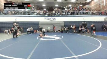 76 lbs Cons. Round 4 - Gradyn Harvey, St. Maries Wrestling Club vs Ezra Fernandez, Sublime Wrestling Academy