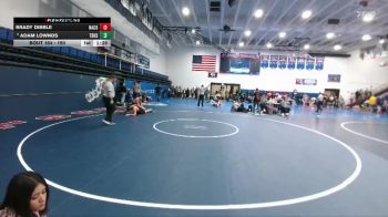 190 lbs Champ. Round 2 - Adam Lownds, Thunder Basin High School vs Brady Dibble, Natrona County