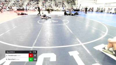 160 lbs Rr Rnd 3 - Jake Tenebruso, OBWC Goblins vs Kaden Barnhart, Team Big Dills - SFWC