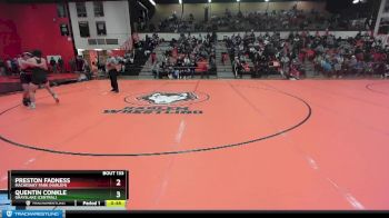 157 lbs Cons. Round 4 - Dom Vitale, Crystal Lake (CENTRAL) vs Geno Vargas, BOLINGBROOK