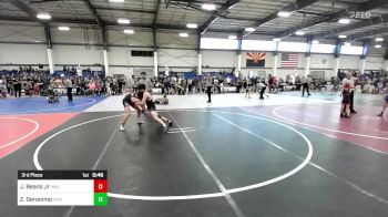 138 lbs 3rd Place - Joshua Beans Jr, Vail Wr Ac vs Zavian Geronimo, Live Training