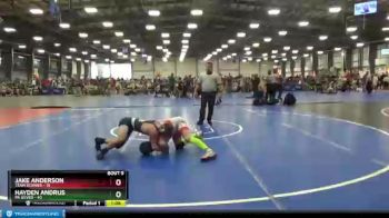 130 lbs Round 3 (6 Team) - Hayden Andrus, PA Silver vs Jake Anderson, Team Sconnie