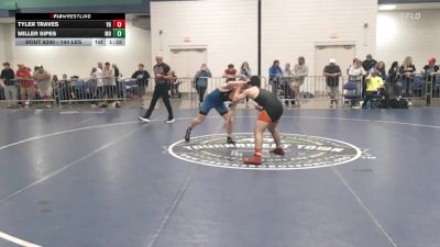 144 lbs Round Of 16 - Tyler Traves, VA vs Miller Sipes, MO