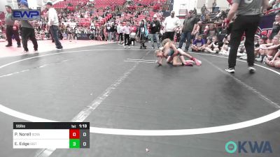 55 lbs Final - Piper Norell, Scrappers vs Emersyn Edge, Sisters On The Mat Pink