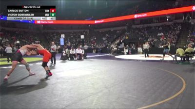 215 lbs Consi Of 32 #2 - Carlos Sutton, Etiwanda (SS) vs Victor Gosswiller, Valhalla (SD)