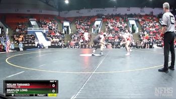 126 lbs Semifinals (8 Team) - Braylon Long, Clinton vs Nolan Taranko, Whitehall