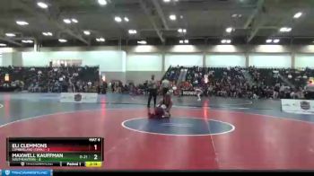 149 lbs 2nd Wrestleback (16 Team) - Maxwell Kauffman, Southeastern vs Eli Clemmons, Cumberland (Tenn.)
