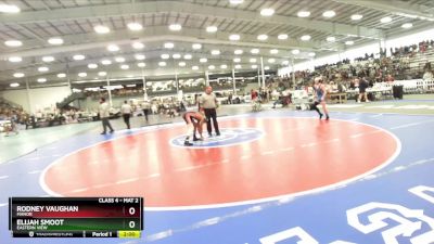 4-132 lbs Quarterfinal - Elijah Smoot, Eastern View vs Rodney Vaughan, Manor