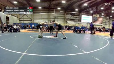150 lbs Semifinal - Drake Hooiman, SLAM! NEVADA vs Eduardo De Posada Campos, Green Valley