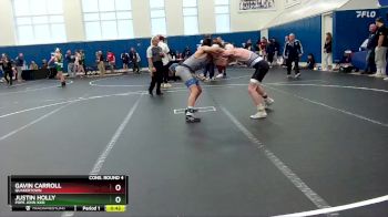 144 lbs Cons. Round 4 - Gavin Carroll, Quakertown vs Justin Holly, Pope John XXIII