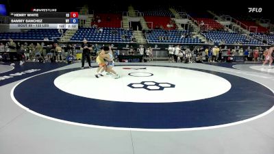 132 lbs Champ. Rd Of 128 - Henry White, KS vs Sammy Sanchez, WY