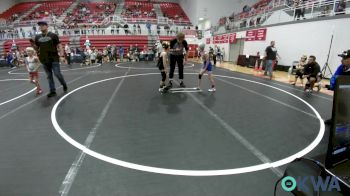 58 lbs Round Of 16 - Luke Doty, Lions Wrestling Academy vs Jarod Smith, Tecumseh Takedown Club