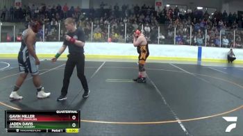 Quarterfinal - Jaden Davis, Silverback Academy vs Gavin Miller, Charlotte Grapplers