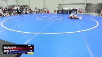 135 lbs 2nd Wrestleback (8 Team) - Jasmine Wolfe, Missouri Red vs Regan Rosseter, Nebraska