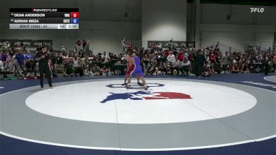 61 lbs Champ. Round 3 - Dean Anderson, Valiant Wrestling Club vs Adrian Meza, Cyclone Regional Training Center C-RTC