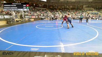 160 lbs Round Of 32 - Jeremiah Fulfer, Brawlers Wrestling Club KS vs Maddox Sampson, Coweta Tiger Wrestling